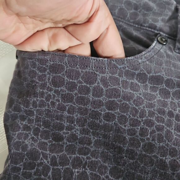 Olsen Women's Mona Slim Casual Pants Gray 12 - Picture 10 of 16